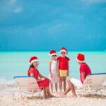 Sylwester spędzany rodzinnie na plaży